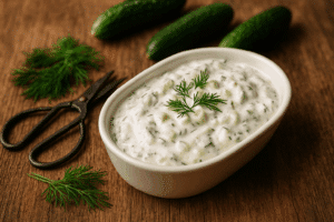 Transformez votre tzatziki maison en un délice ultime grâce à la règle des 15 minutes.