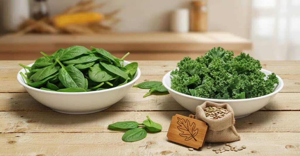 Kale vs Épinards : quel est le meilleur superaliment de l’automne ?