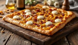 Incroyable mais vrai : Norbert Tarayre révèle sa flammekueche express prête en 30 minutes chrono, cuisson incluse