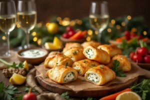 Voici la recette d’apéro qui va voler la vedette aux fêtes : mes roulés crousti-filo prêts en 15 min