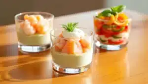3 verrines apéritives légères et raffinées pour enchanter vos apéros gourmands
