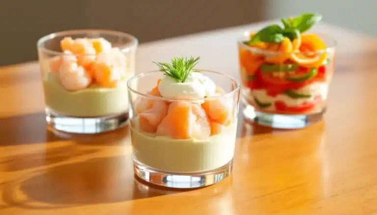 3 verrines apéritives légères et raffinées pour enchanter vos apéros gourmands