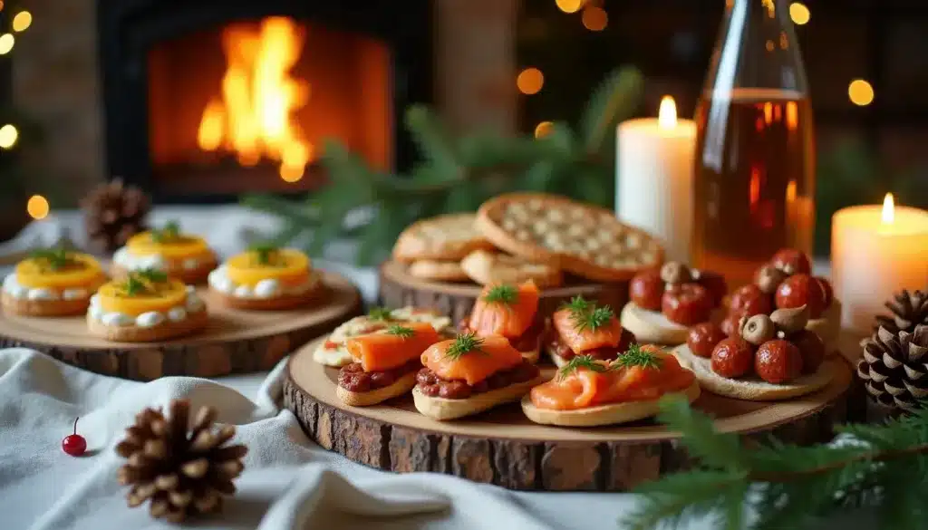 8 Recettes Apéritives d&rsquo;Hiver : Mini Feuilletés au Fromage, Verrines de
Champignons, et Plus pour Éblouir vos Invitès