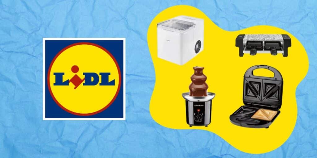 C&rsquo;est déjà Noël chez Lidl avec son arrivage cuisine disponible en magasin : crêpière, fontaine chocolat, machine à glacon…