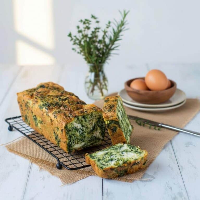 Cake aux épinards et chèvre : recette moelleuse et facile pour apéritif, pique-nique ou brunch