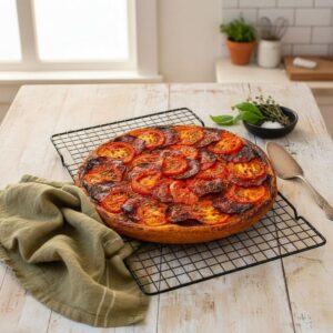 C&rsquo;est la recette la plus simple de la tarte au chorizo et tomate.