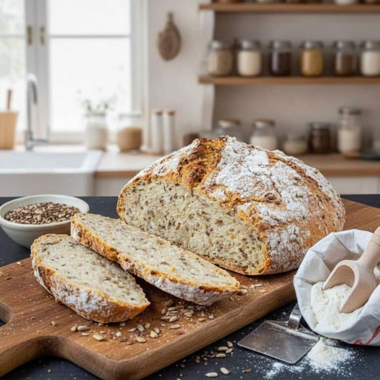 Pain aux céréales sans machine