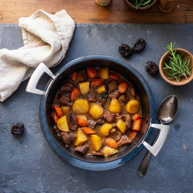 Porc aux pruneaux en cocotte : la recette conviviale du sud-ouest