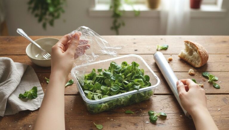 Film alimentaire : ne couvrez plus vos restes de repas, les risques sont bien réels.