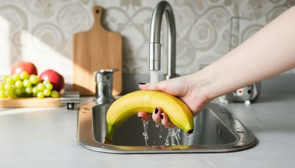 Voici pourquoi il faut toujours laver vos bannanes avant de les manger