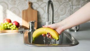 Voici pourquoi il faut toujours laver vos bannanes avant de les manger