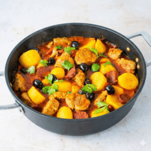 Filet mignon a la portugaise