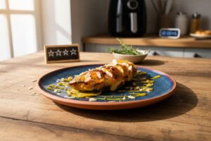 Aiguillettes de poulet à l’Airfryer | Prêtes en 22 min | Noté 4,9/5