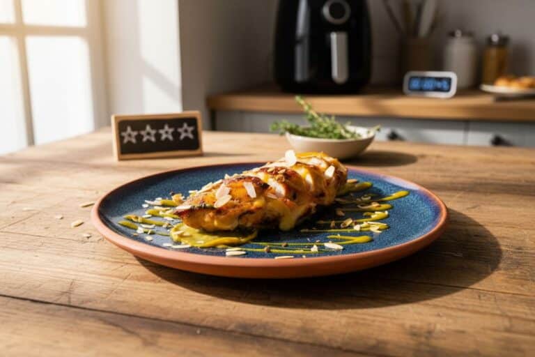 Aiguillettes de poulet à l’Airfryer | Prêtes en 22 min | Noté 4,9/5