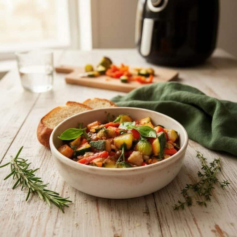 Ratatouille au Airfryer : recette express
