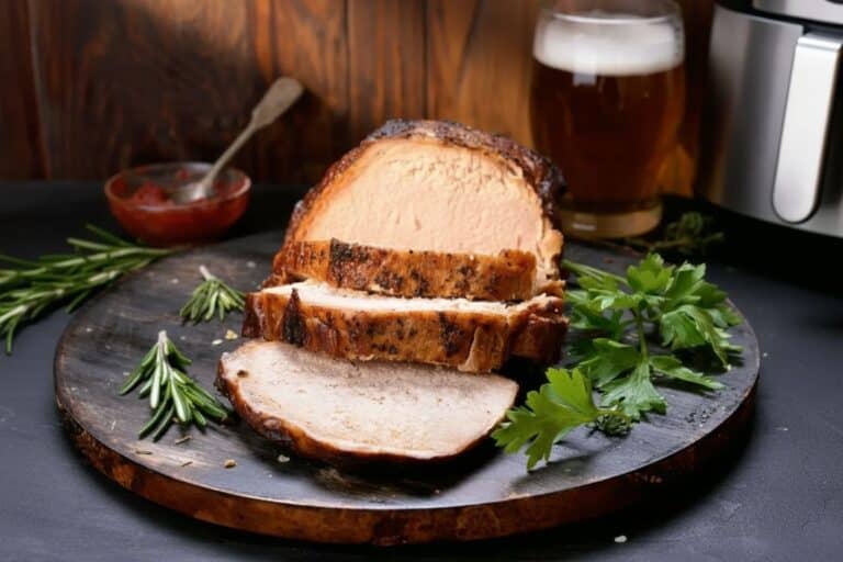 Rôti de porc à l’airfryer : prêt en 50 min | 4,8/5