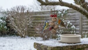 En février, cet ingrédient ultra-gras de votre placard devient indispensable pour sauver les oiseaux du jardin d’une nuit d&rsquo;hiver