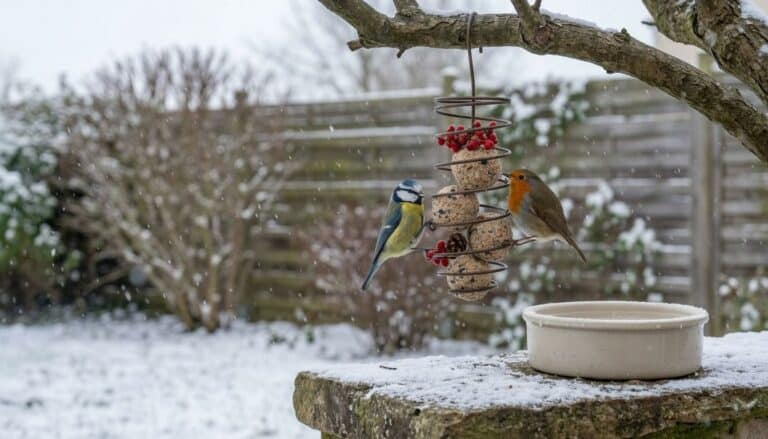 En février, cet ingrédient ultra-gras de votre placard devient indispensable pour sauver les oiseaux du jardin d’une nuit d&rsquo;hiver
