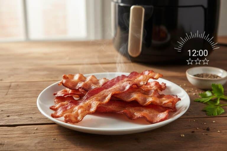 Bacon dans l’airfryer