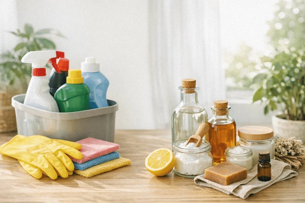 Ménage : ces produits soit disant « propres » polluent votre air intérieur (+ 5 alternatives naturelles)
