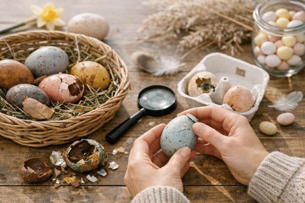 Œufs de Pâques retrouvés un an après : 5 indices pour savoir s’ils sont encore comestibles