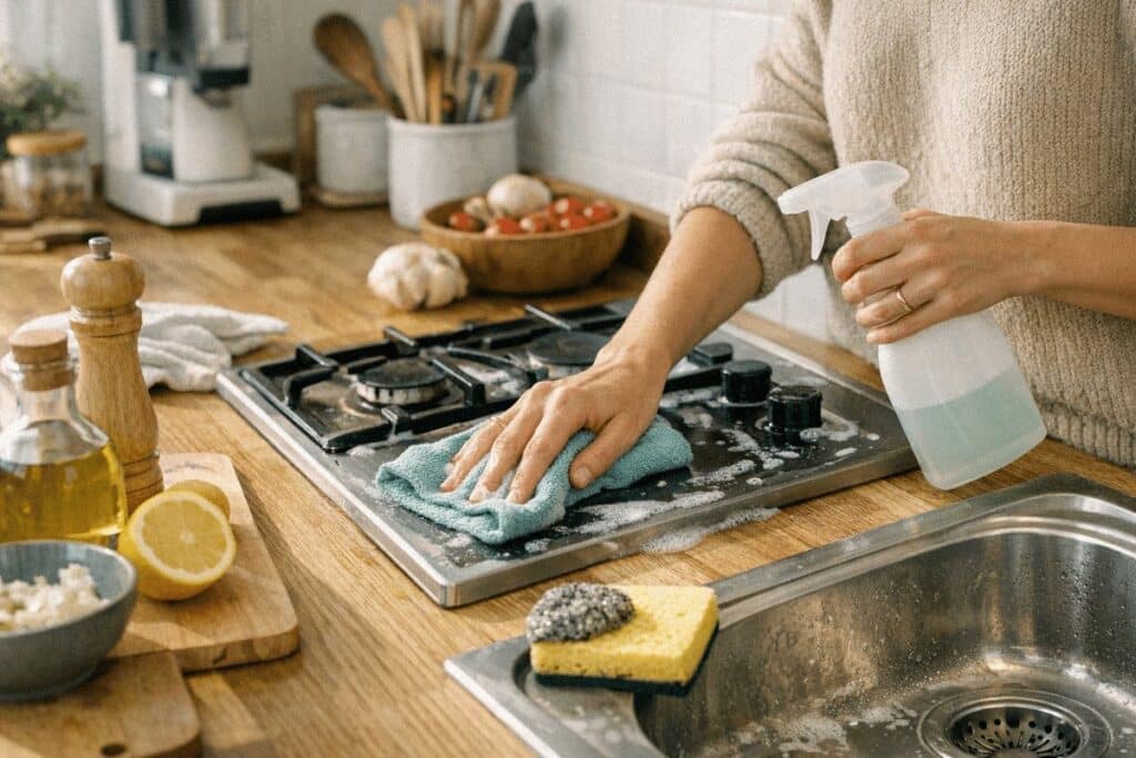 Votre cuisine est plus sale que vos toilettes : Voici les 7 zones à nettoyer régulièrement